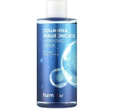 Тонер з колагеном та гіалуроновою кислотою Farm Stay Collagen & Hyaluronic Acid Hydrating Toner 300ml