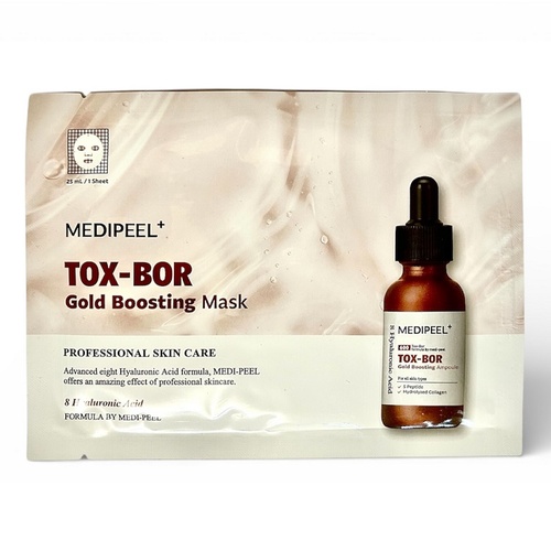 Тканевая маска для упругости кожи MEDI-PEEL Tox-Bor Gold Boosting Mask, 25ml