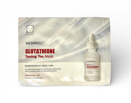 Тканинна маска відбілююча тонізуюча MEDI-PEEL Glutathione Toning Tox Mask, 25ml