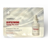 Тканевая маска отбеливающая тонизирующая MEDI-PEEL Glutathione Toning Tox Mask, 25ml