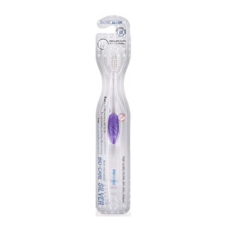 Зубна щітка зі сріблом антибактеріальна Dr.HELPER Bio-Care Silver toothbrush