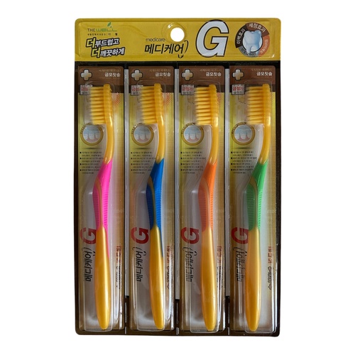 Зубная щетка с золотым напылением Medicare Golg Toothbrush