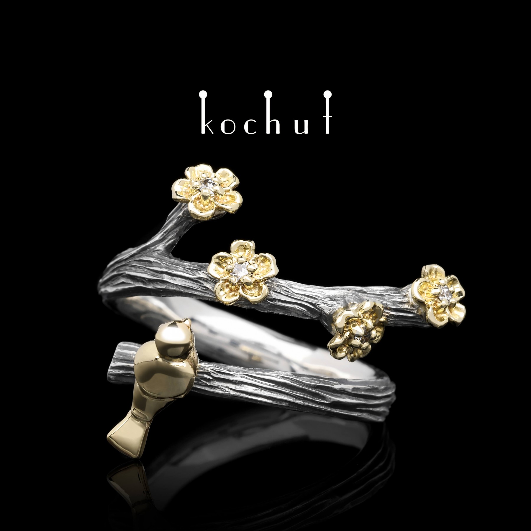 Bird and flowers - Image 3