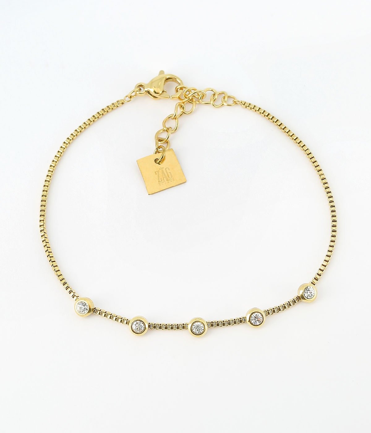 Bracelet ZAG Belluc – Acier doré