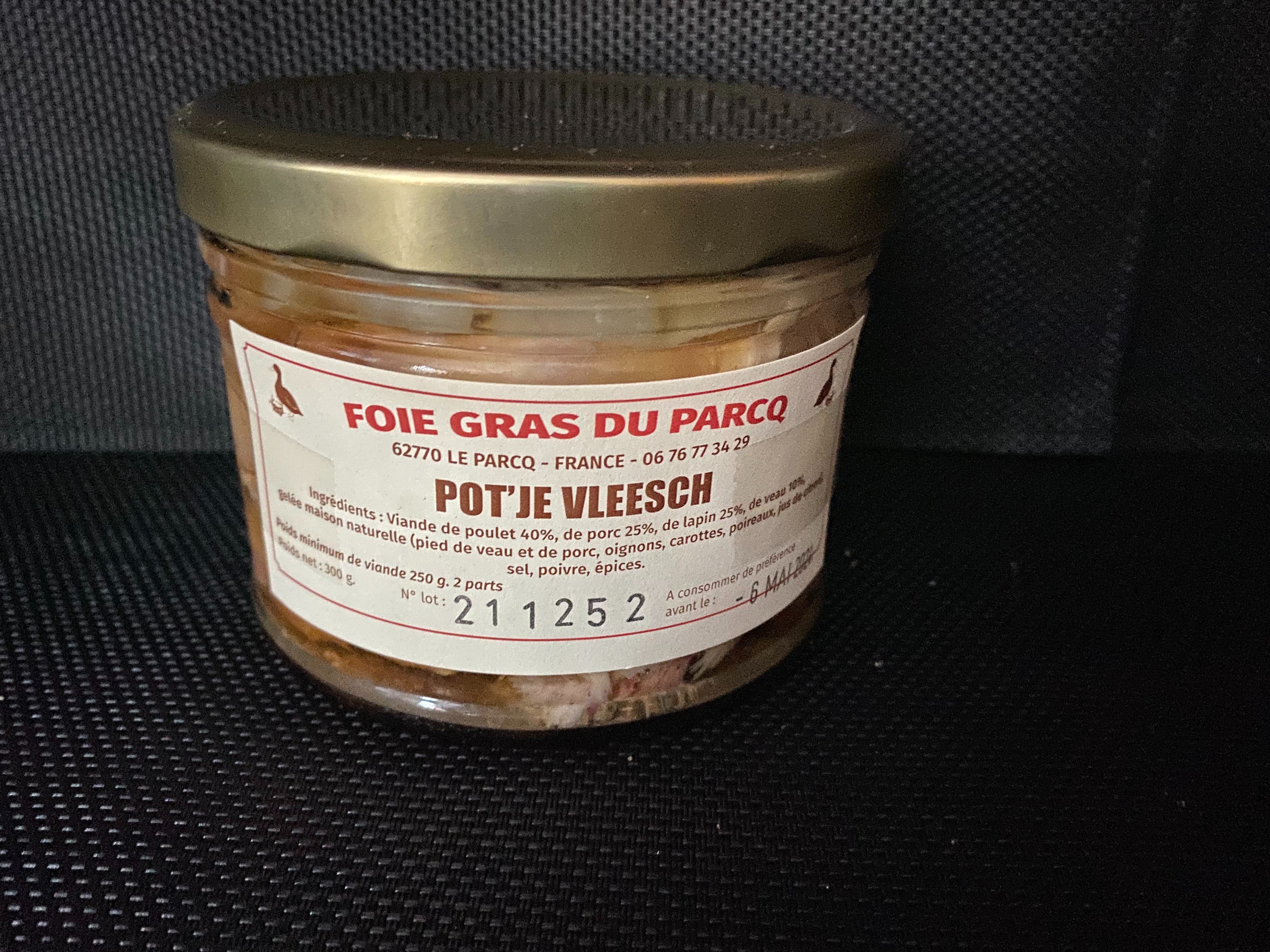 Pot'je Vleesch 2 personnes