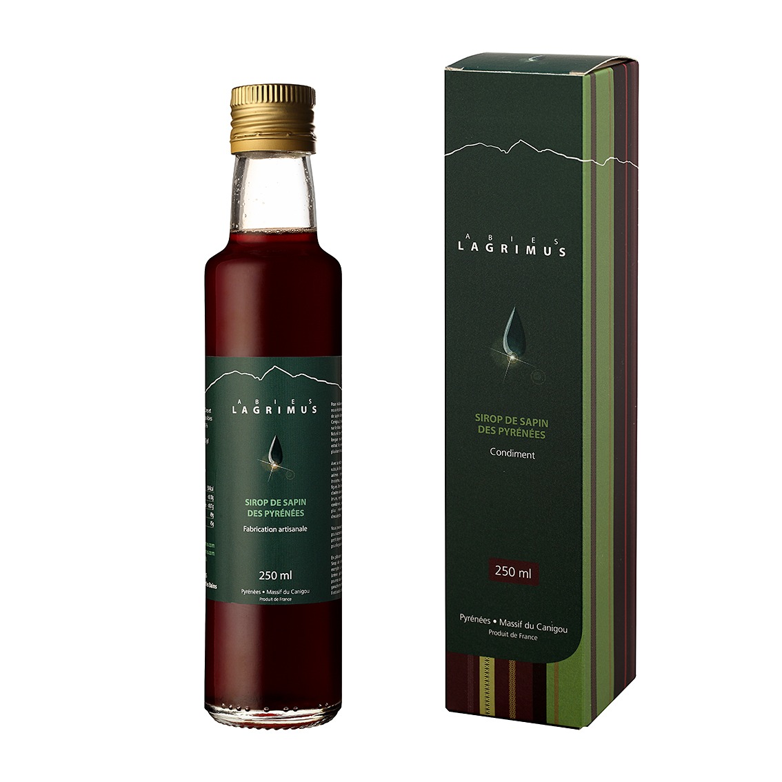 LAGRIMUS  Sirop de sapin (Gastronomie) Bio  250 ml