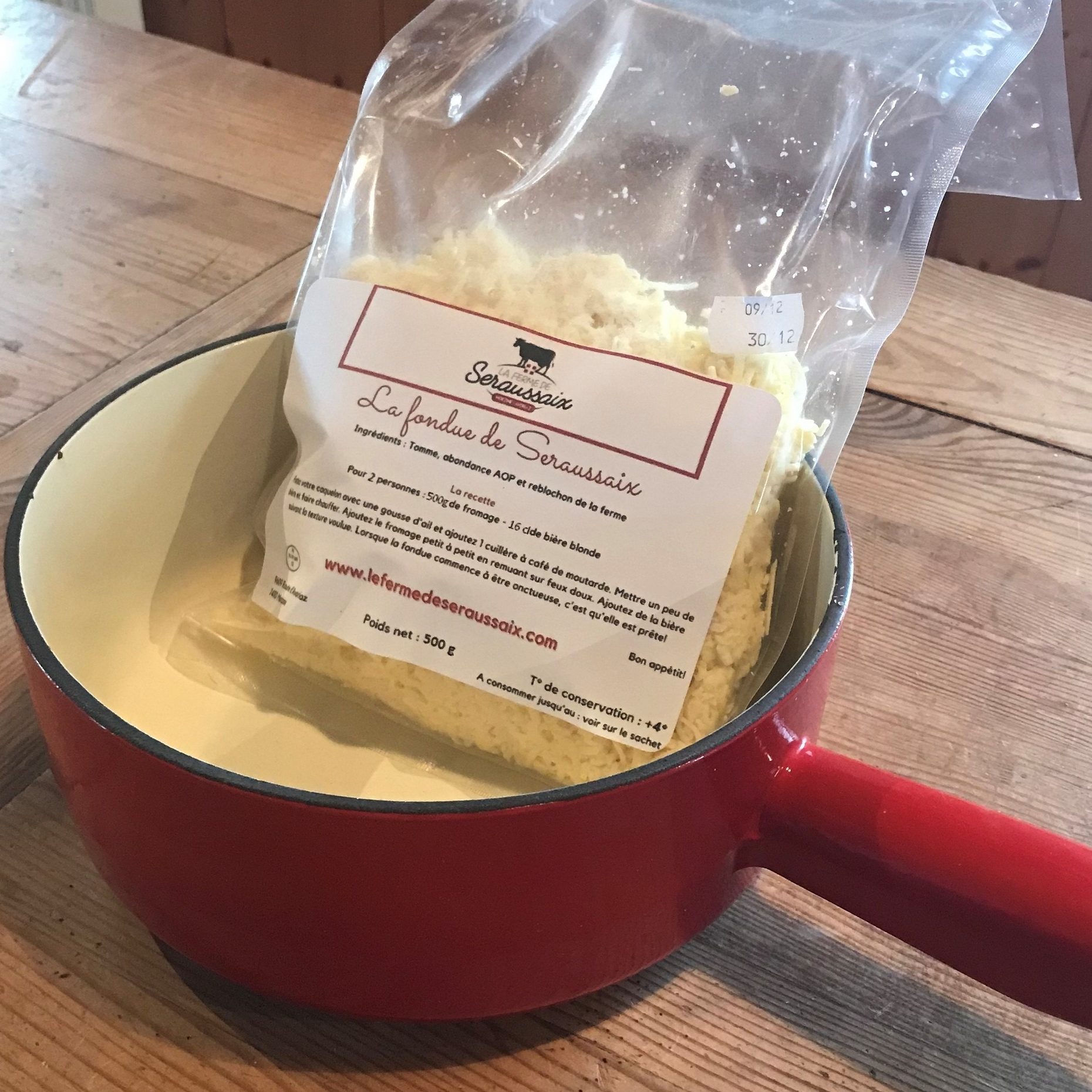 Sachet fondue 2personnes