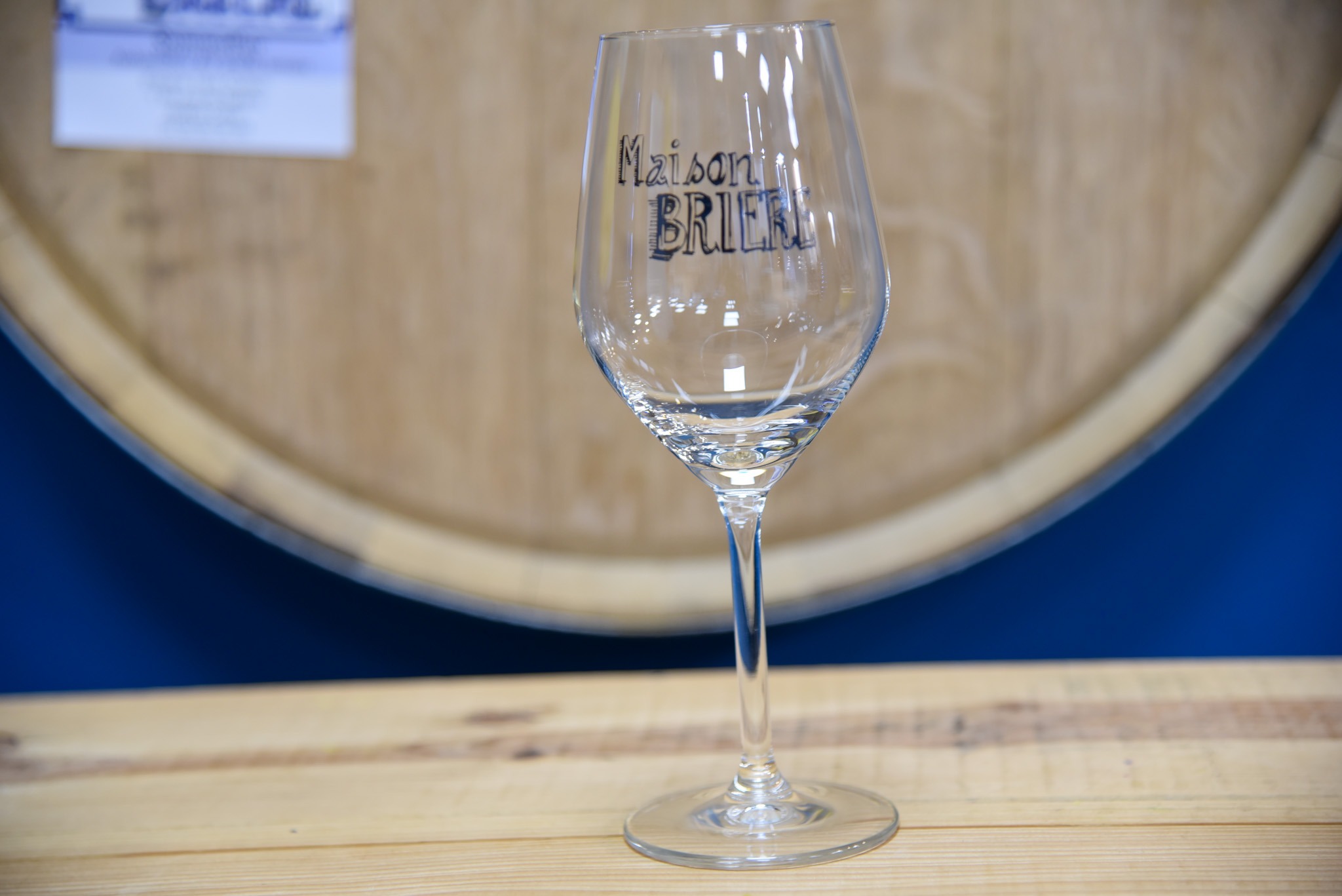 Verre de la Maison Brière Vitus