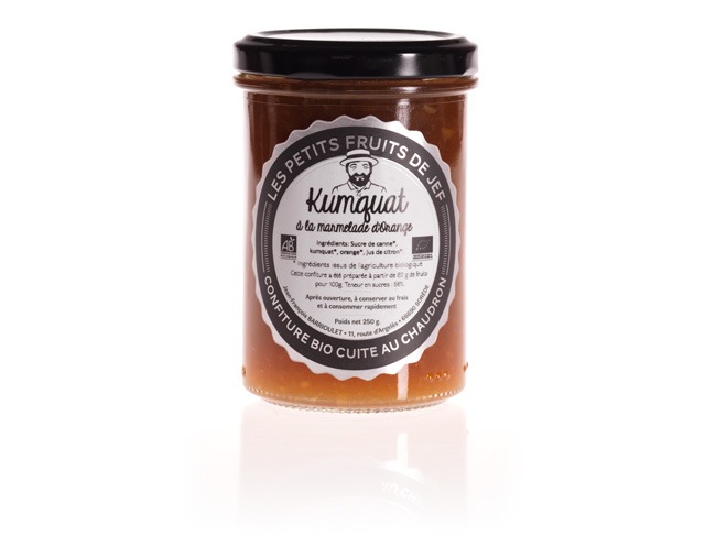 Confiture Bio - 250 g - Kumquat à la marmelade d'Orange