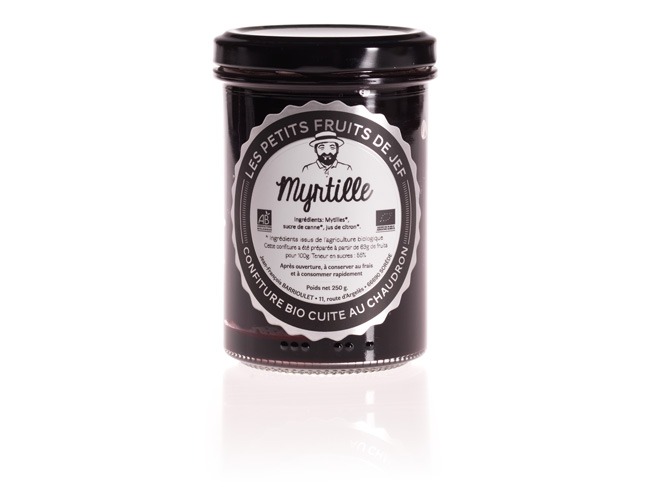 Confiture Bio - 250 g - Myrtille