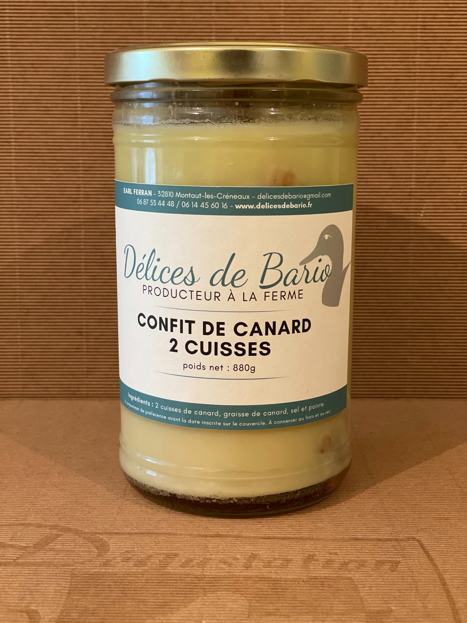 Confits de Canard 2 cuisses