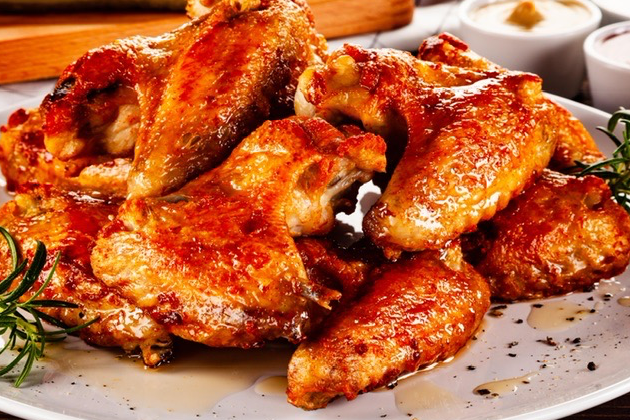 AILES DE POULETS