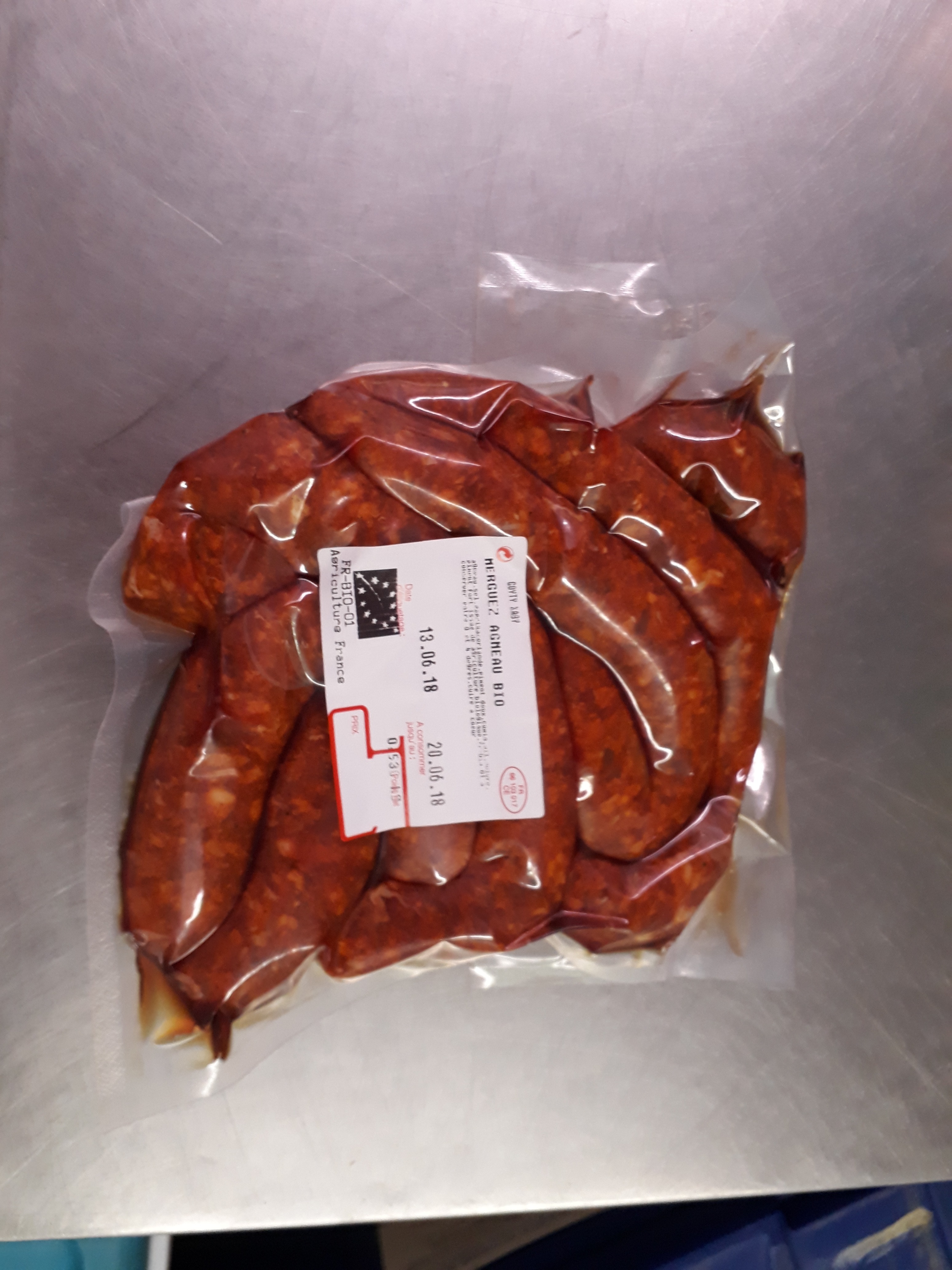 MERGUEZ d'agneau - 500g