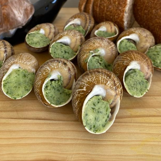Escargots en coquille naturelle 1 douzaine