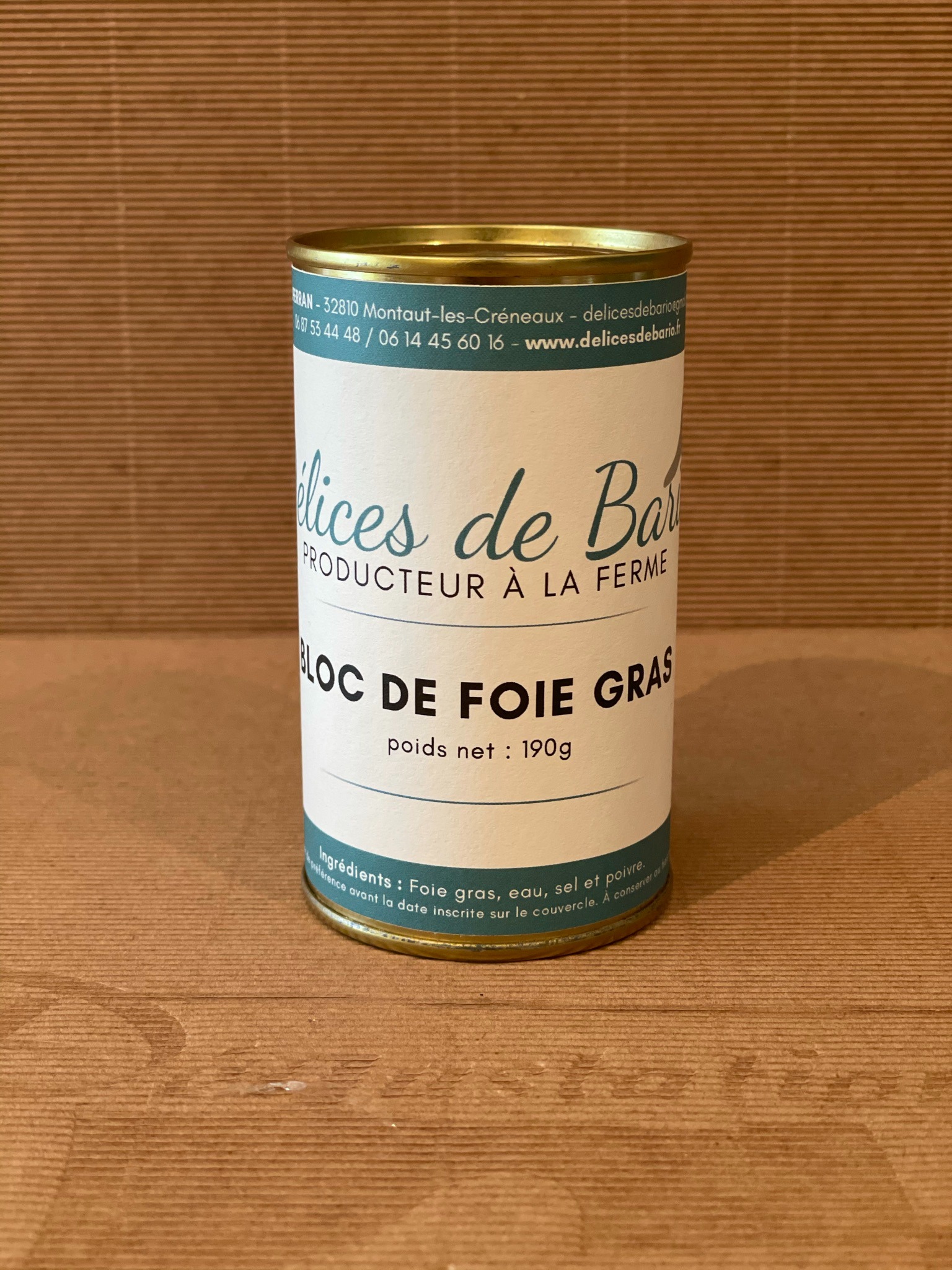 Bloc de Foie Gras 190 gr