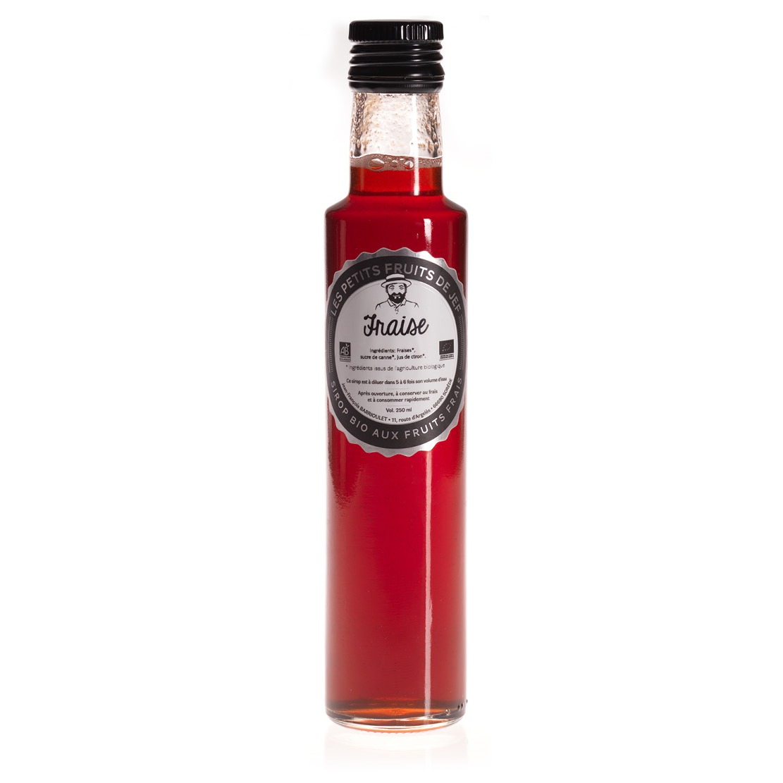 Sirop Bio aux Fruits - 250ml - Fraise