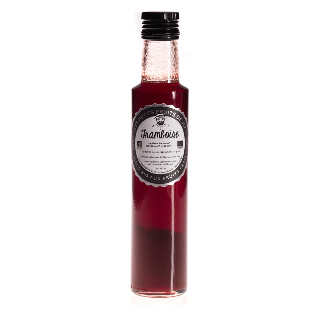 Sirop Bio aux Fruits - 250ml - Framboise