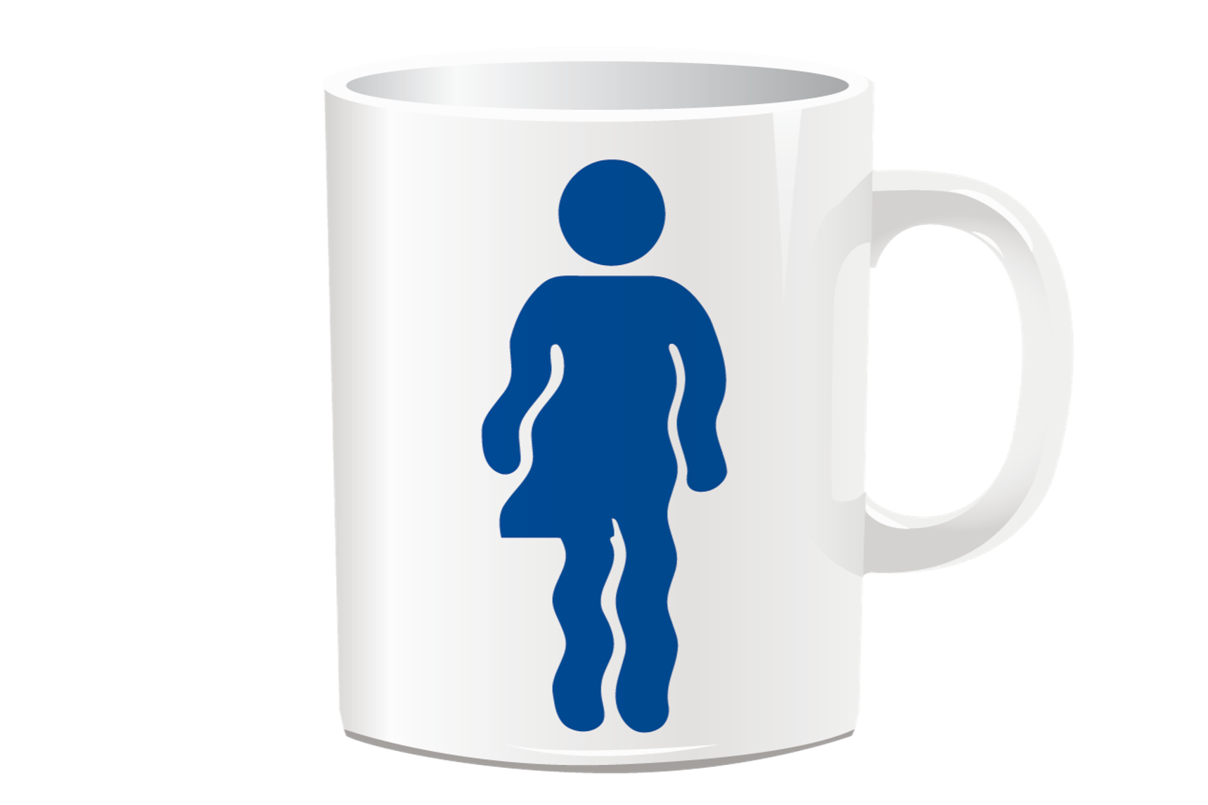 Mug Handi1visible logo bleu