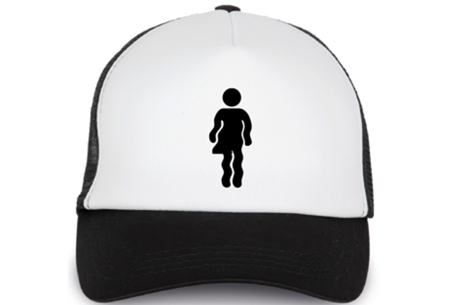 Casquette trucker Handi1visible logo noir