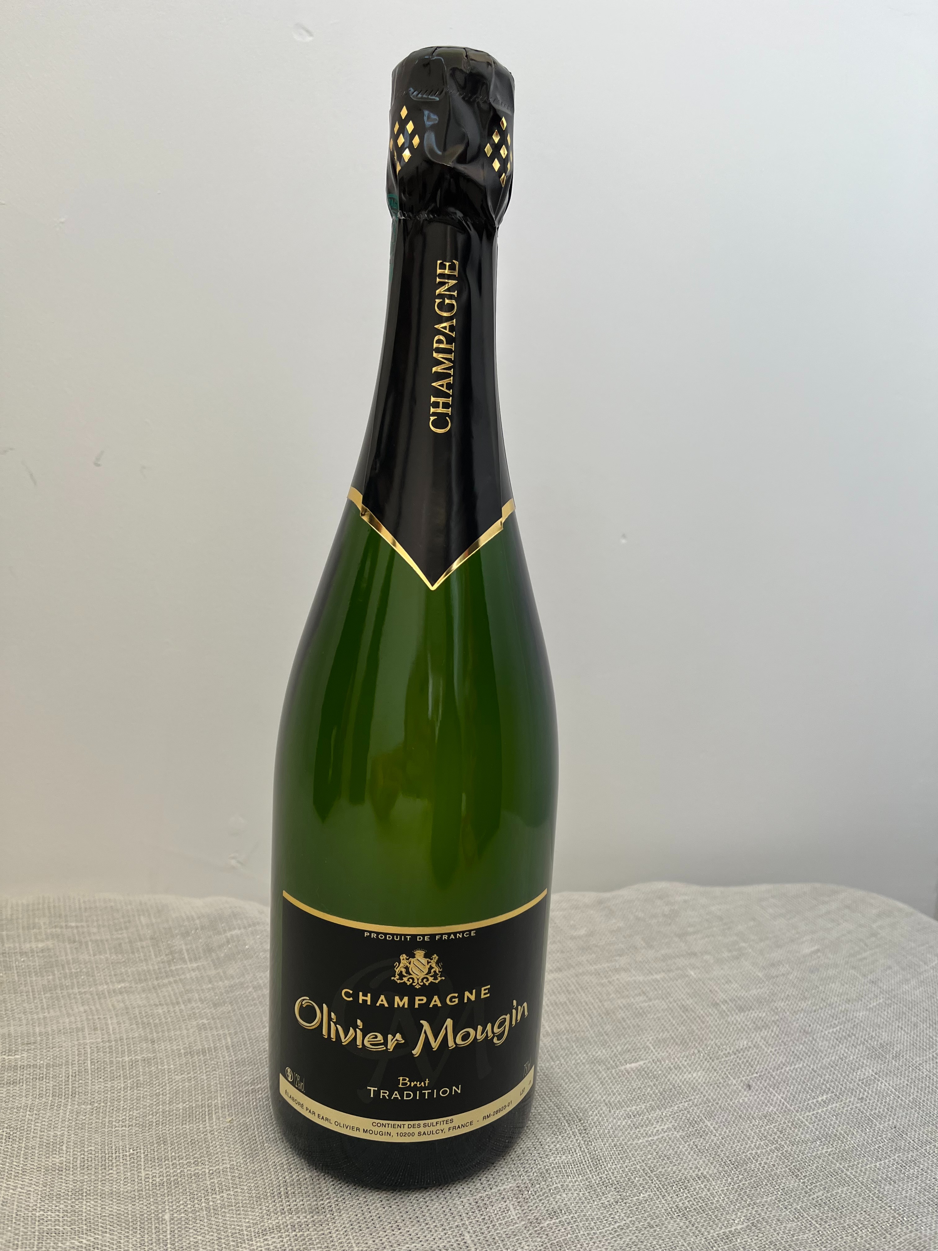 Champagne Brut Olivier MOUGIN La bouteille de 75cl
