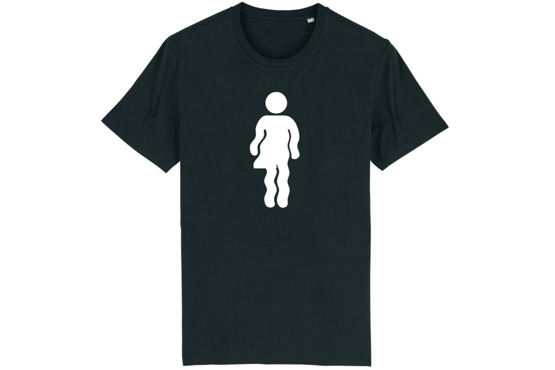 T-shirt unisexe Handi1visible logo blanc