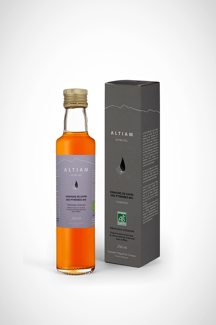 ALTIAM Vinaigre de Sapin  Extra Sec  Bio 250 ml