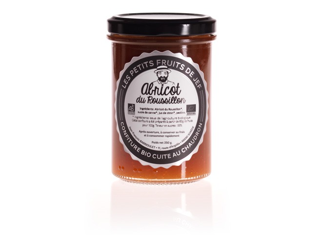 Confiture Bio - 250 g - Abricot du Roussillon