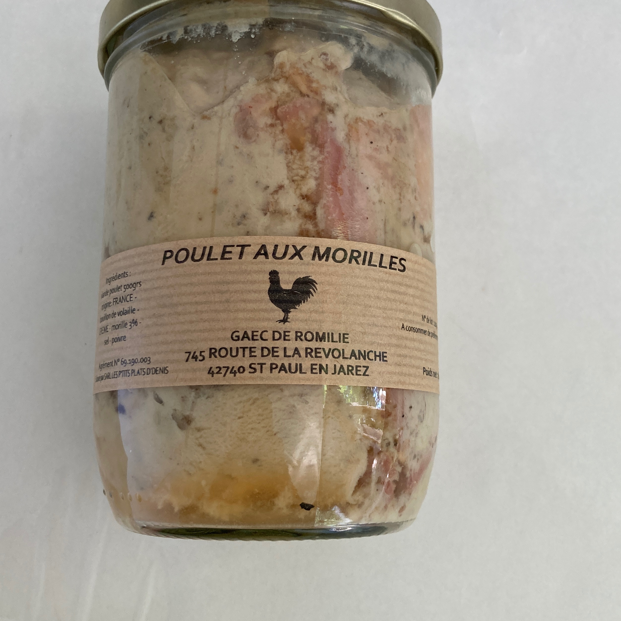 Poulet aux morilles 780g - 780g