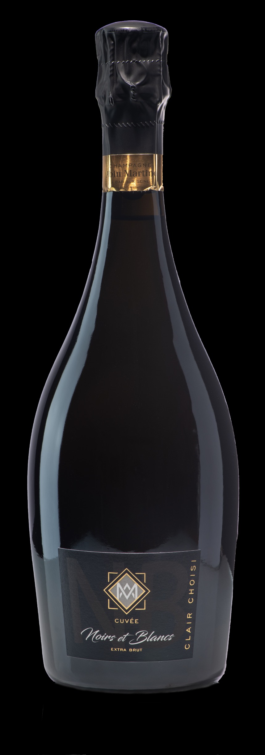 Champagne Clair Choisi Noirs et Blancs Extra Brut
