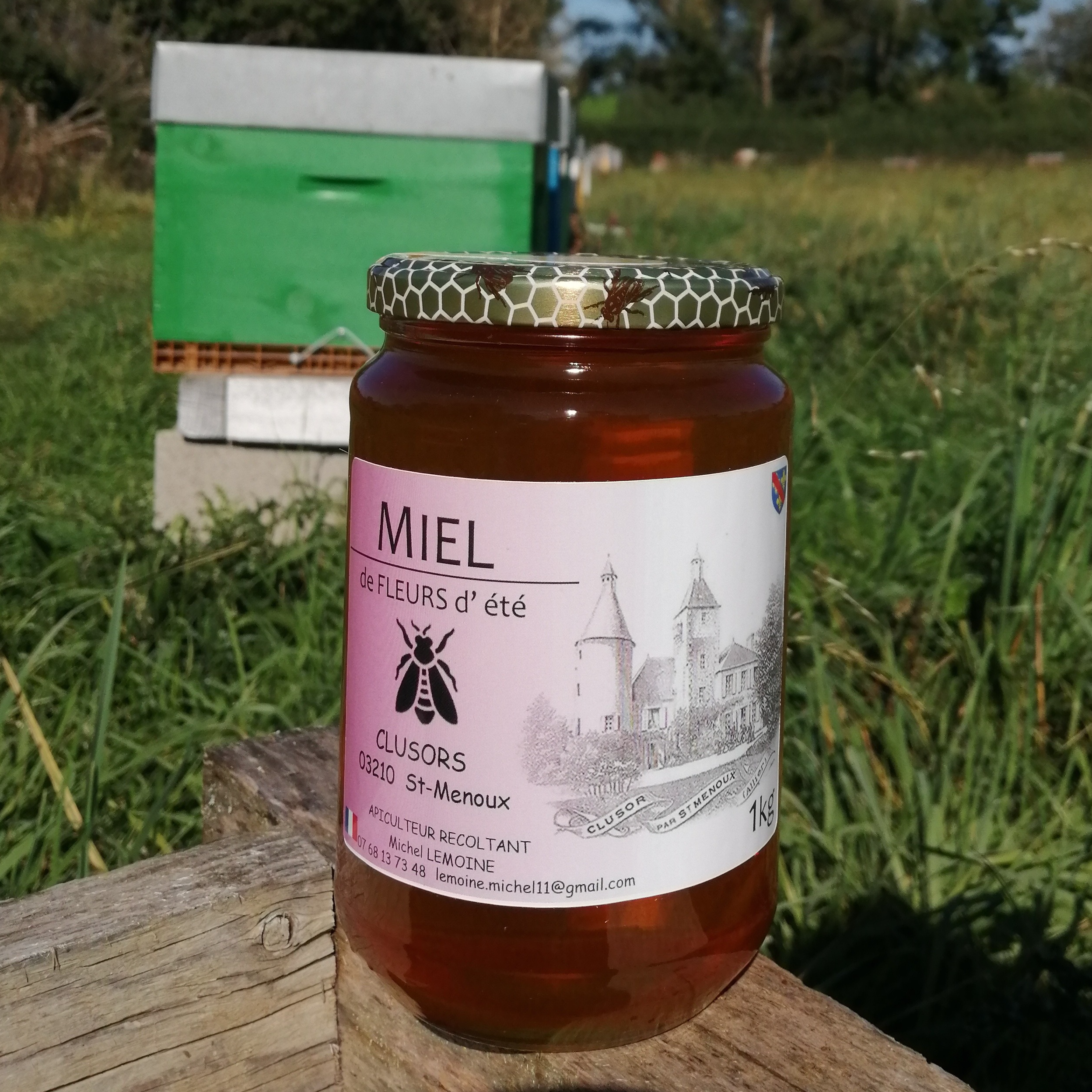 Miel de fleurs été 1kg