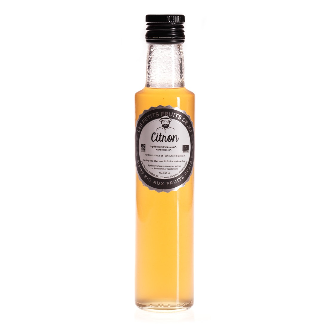 Sirop Bio aux Agrumes - 250ml - Citron