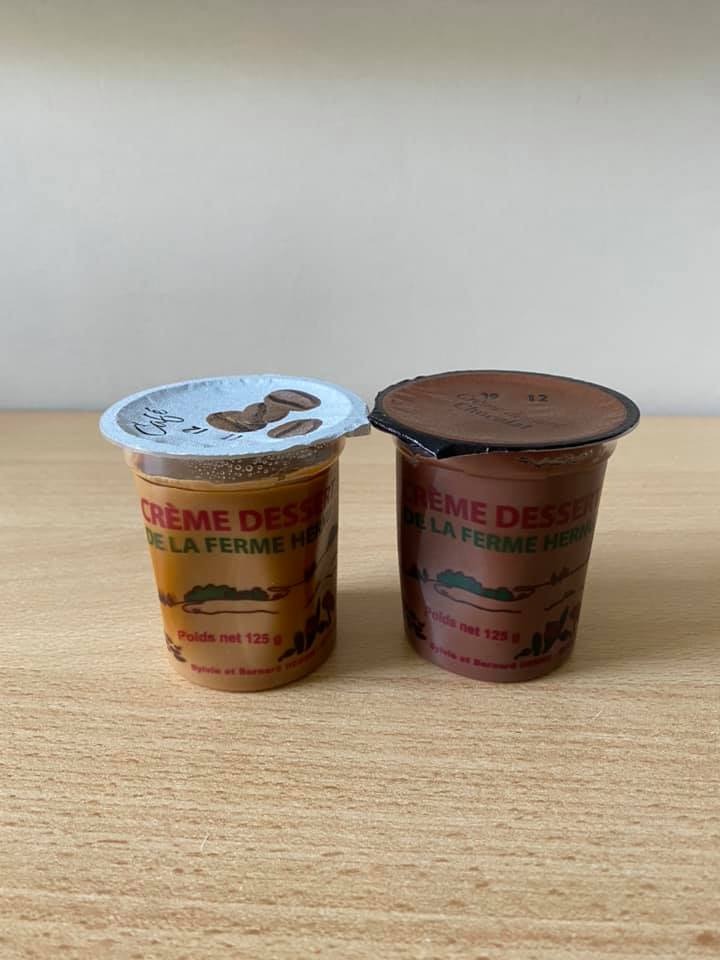 Crème dessert Café