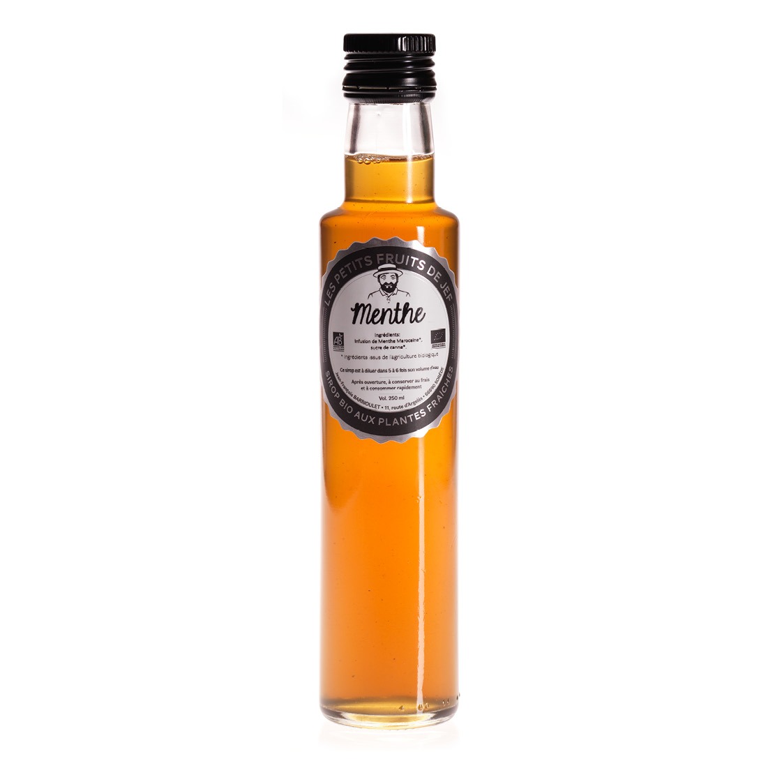 Sirop Bio aux Plantes - 250ml - Menthe