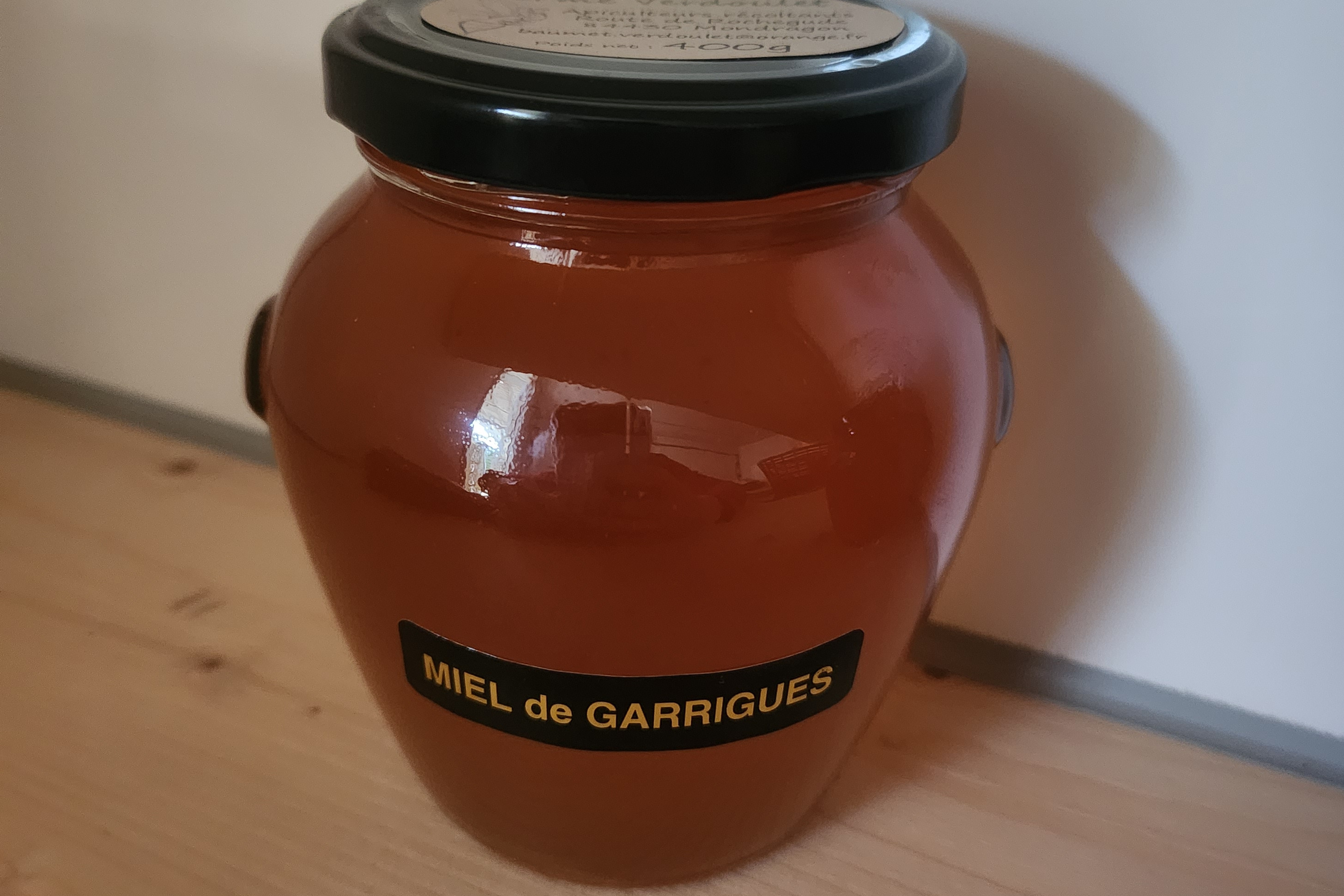 MIEL DE GARRIGUE pot de 400gr