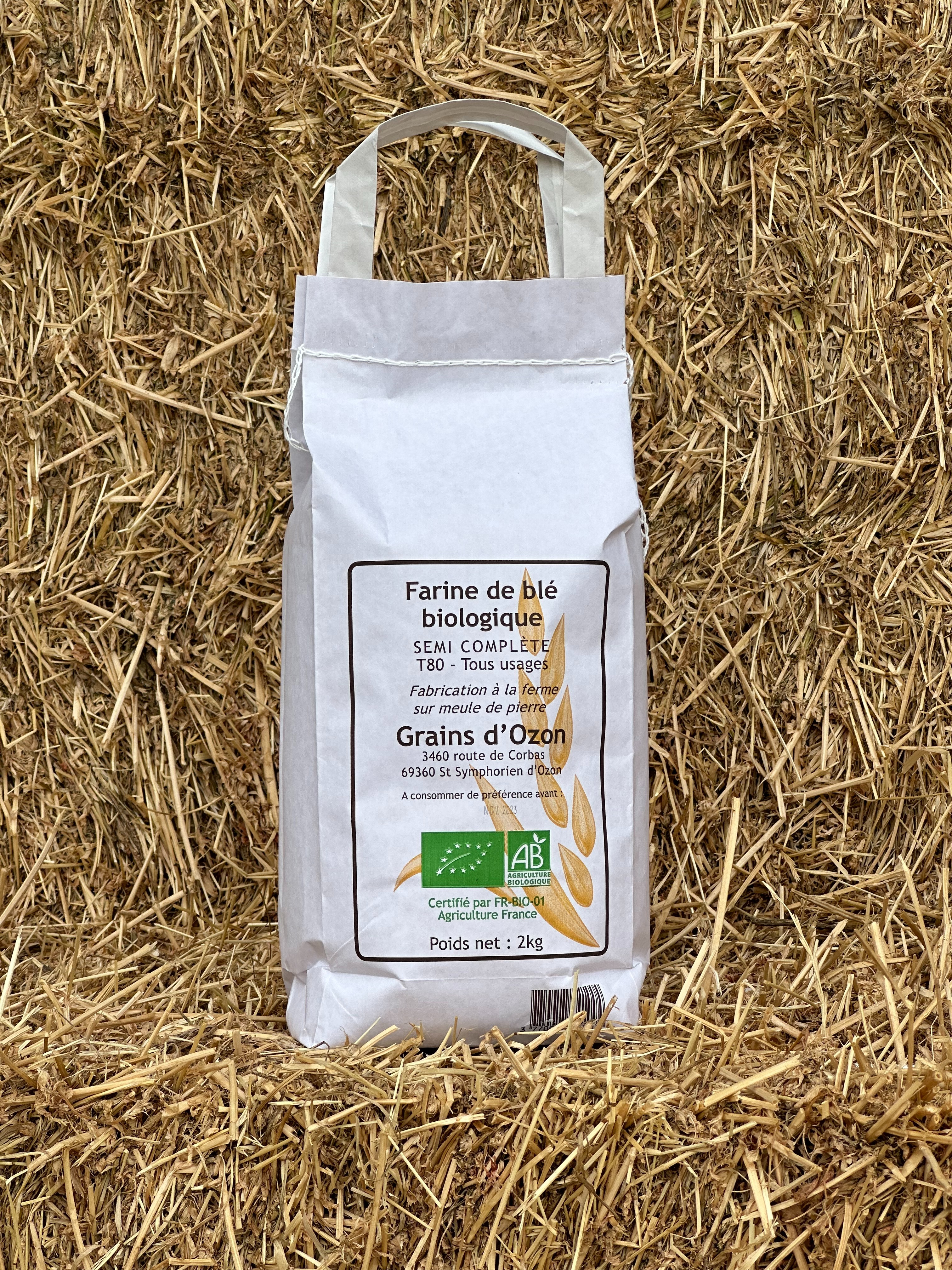Farine de Blé Biologique (2kg)