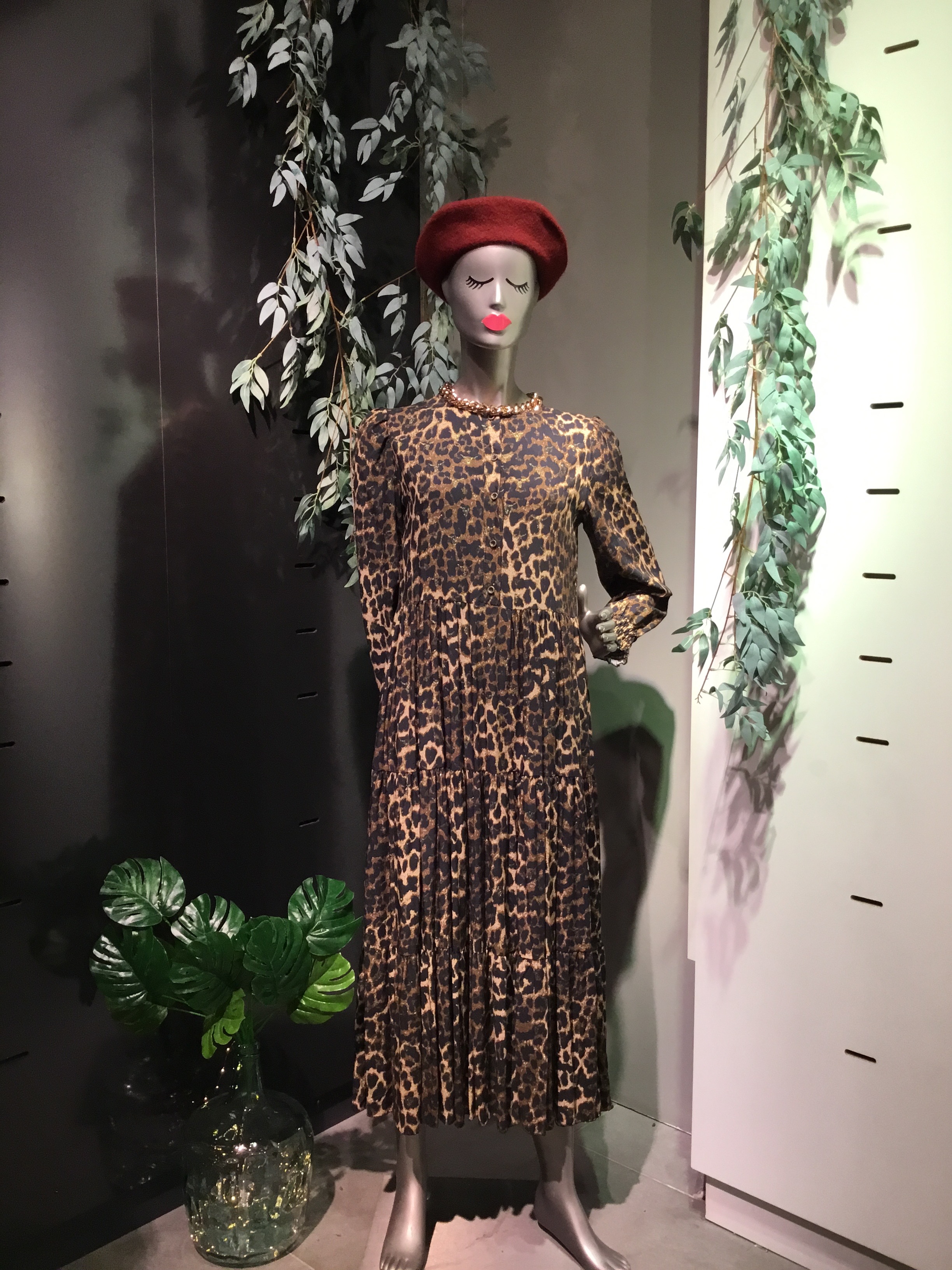 Robe imprimé léopard