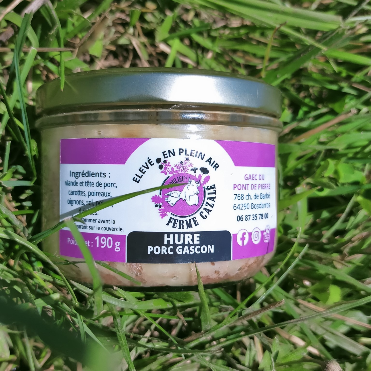 Hure de porc Gascon (190g)