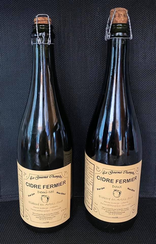 Cidre fermier Doux 75cl