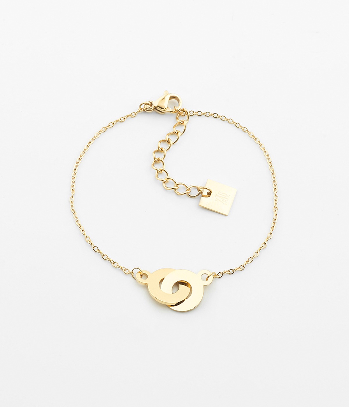 Bracelet Bow – Acier doré