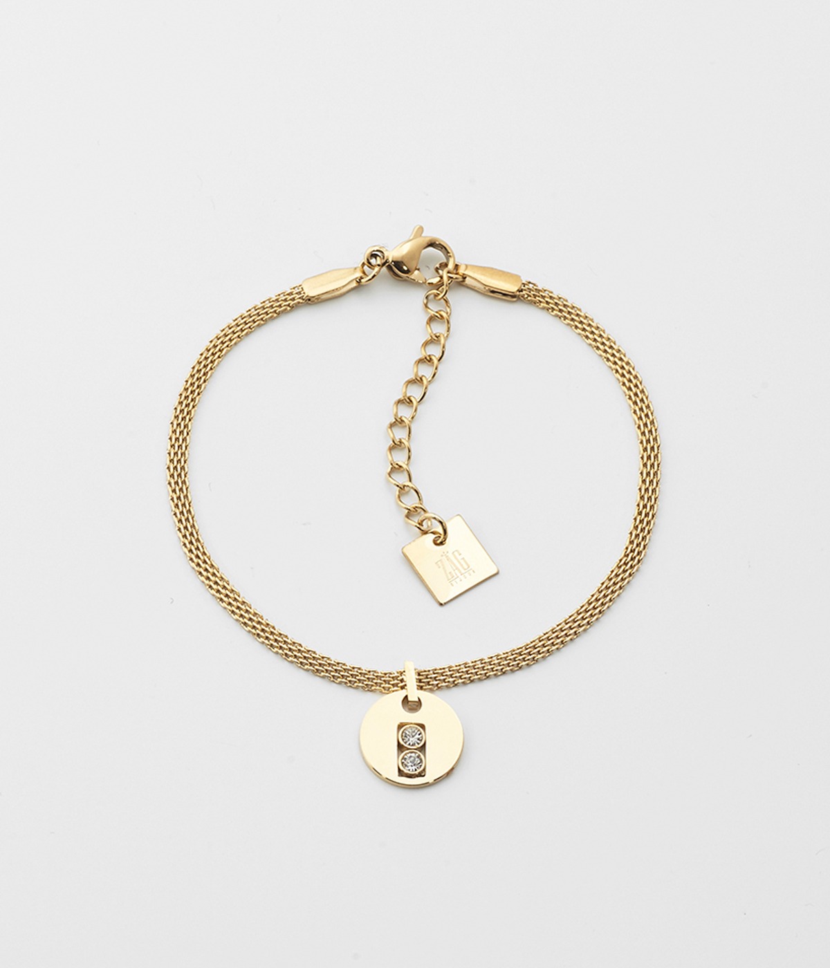 Bracelet Artus – Acier doré