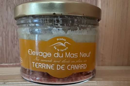 TERRINE DE CANARD POIVRE VERT 300G
