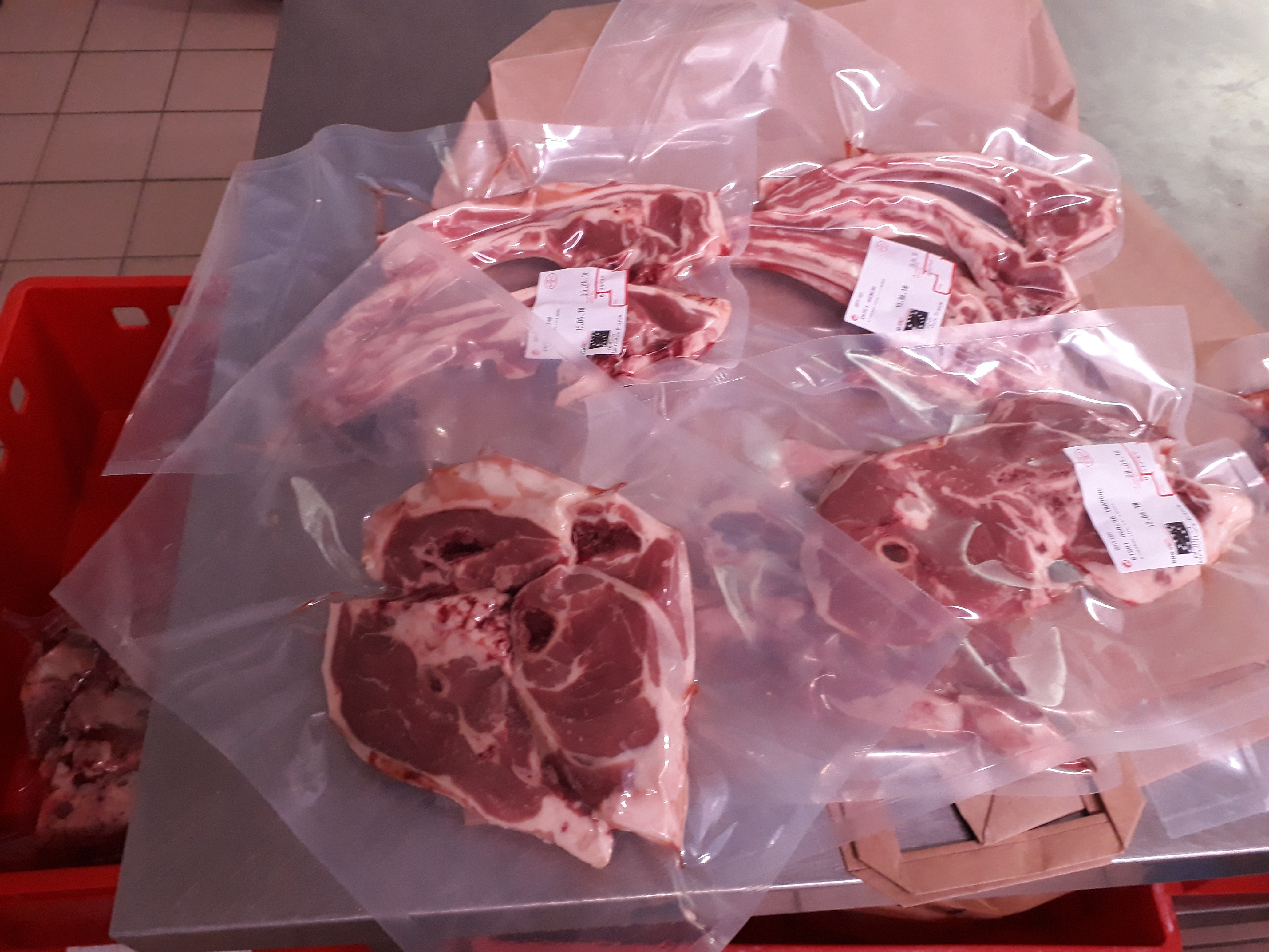 Caissette " demi-agneau spécial grillade" (7-8kg) - 8kg