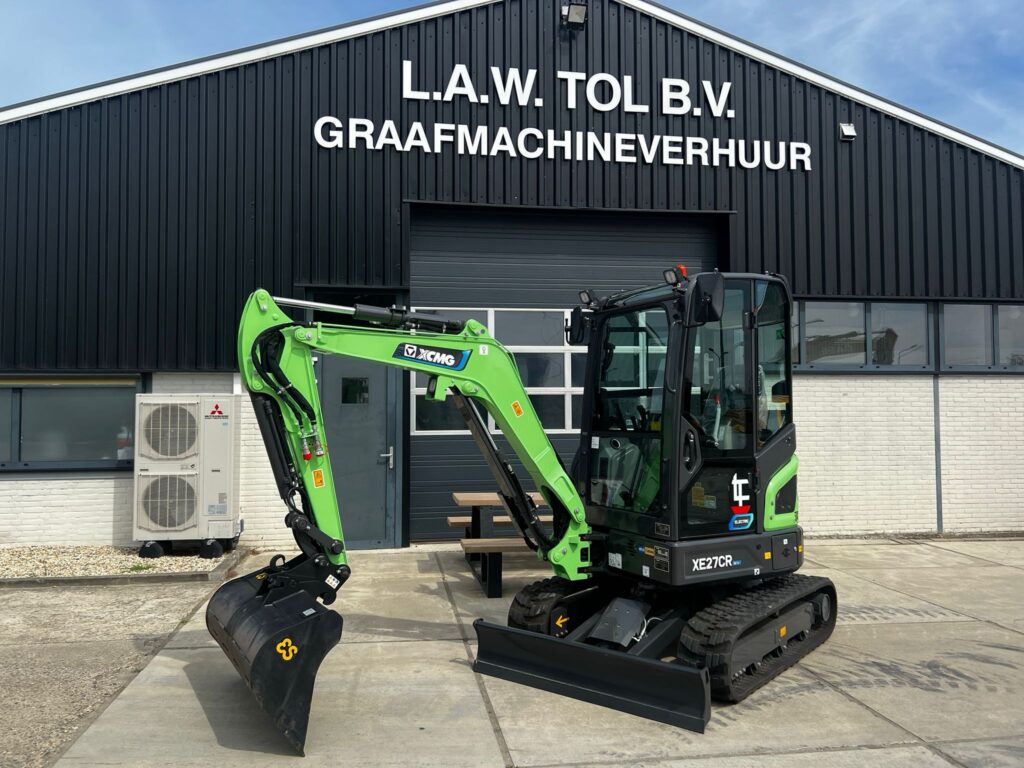 xcmg elektrische minigraver