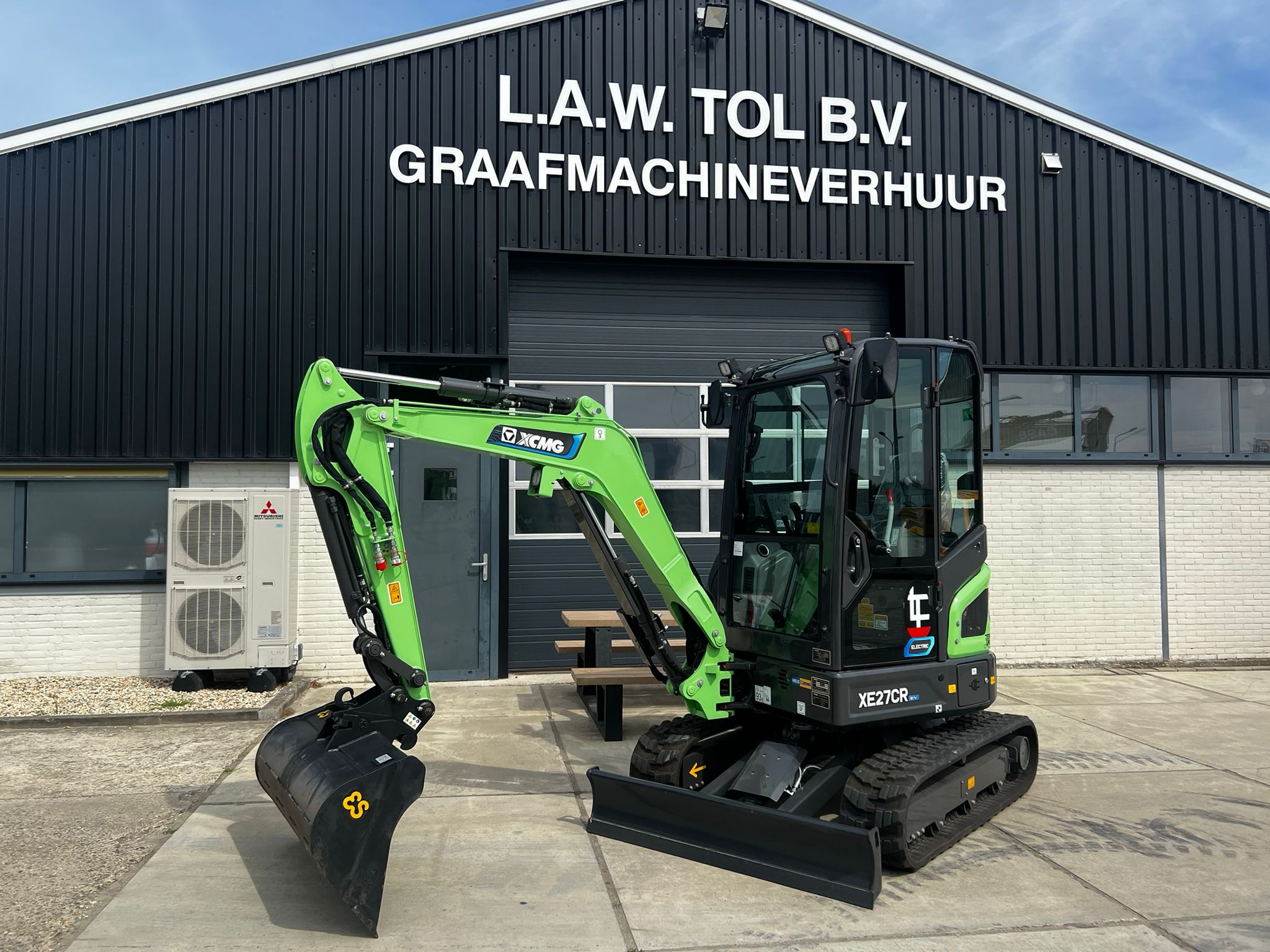 elektrische minigraver XCMG