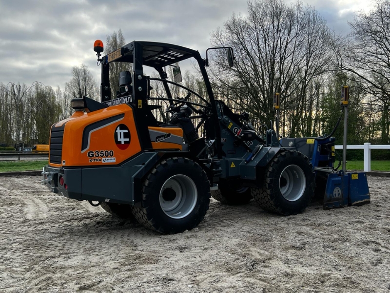 shovel met overdruk