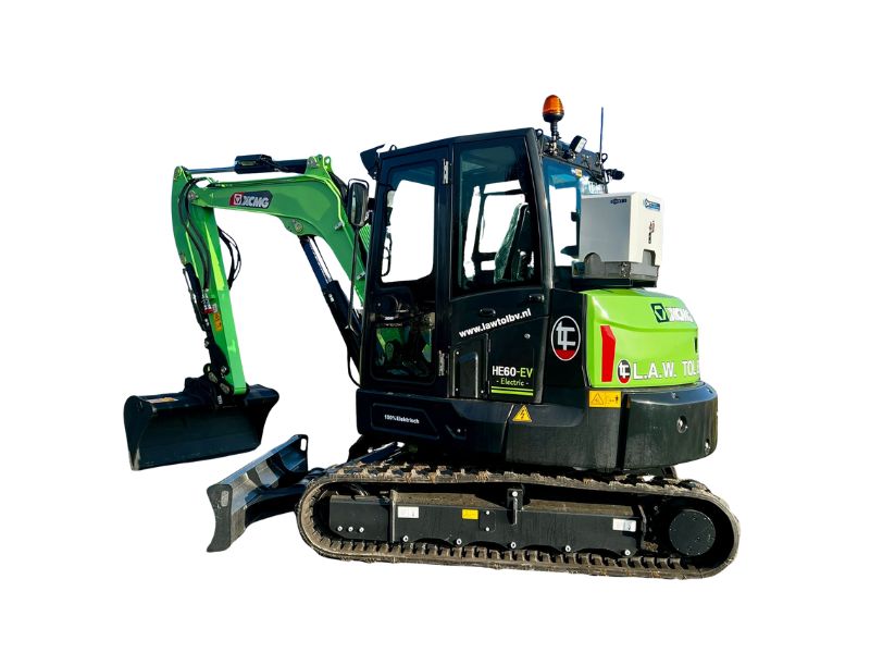 XCMG elektrische midigraver 6 ton