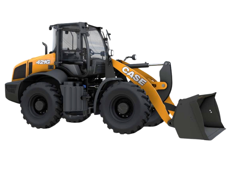 CASE 421G shovel