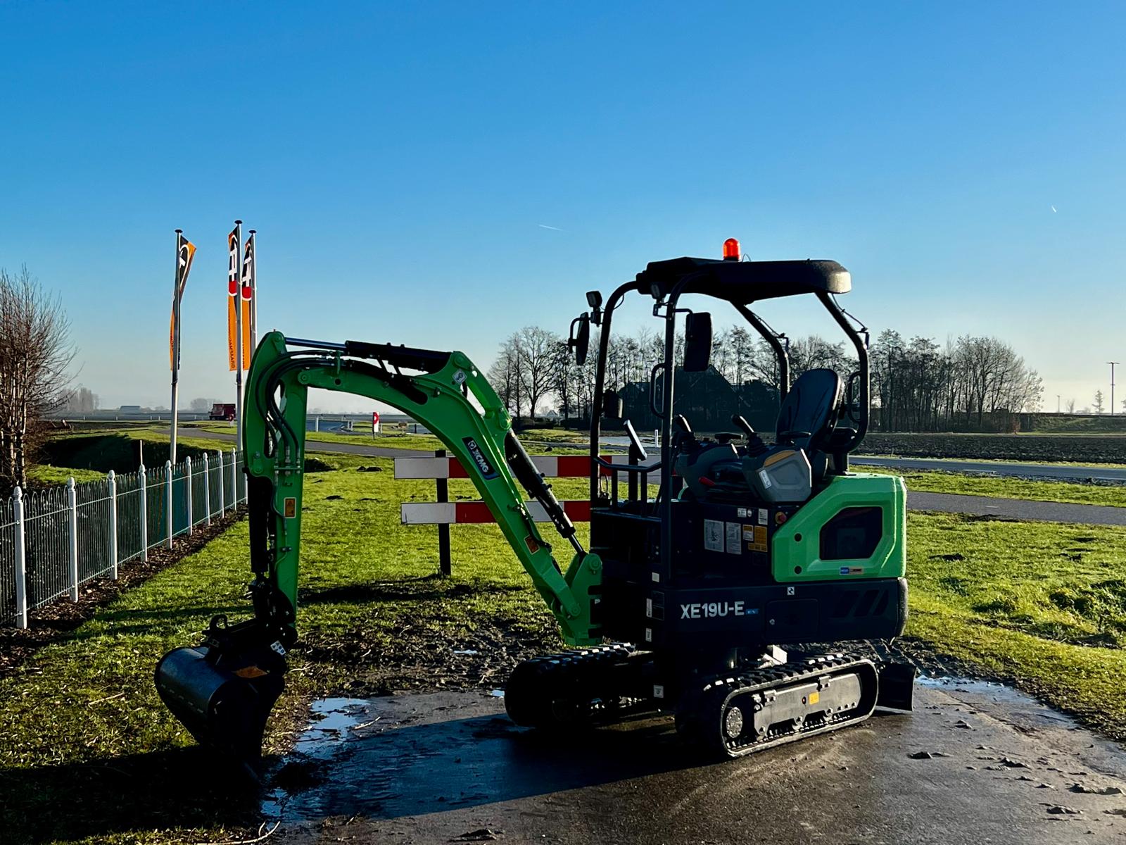 xcmg elektrische minigraver