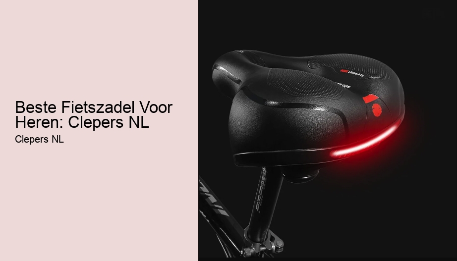 Beste Fietszadel Voor Heren: Clepers NL