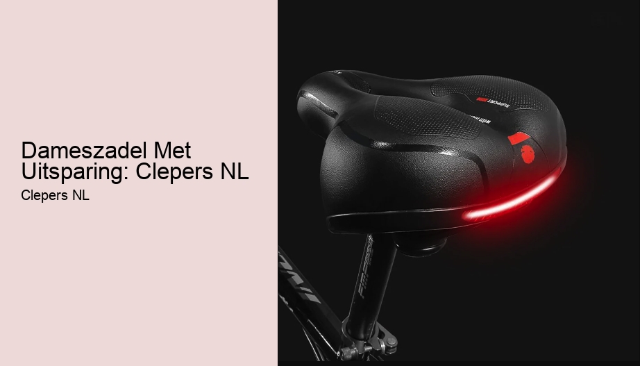 Dameszadel Met Uitsparing: Clepers NL